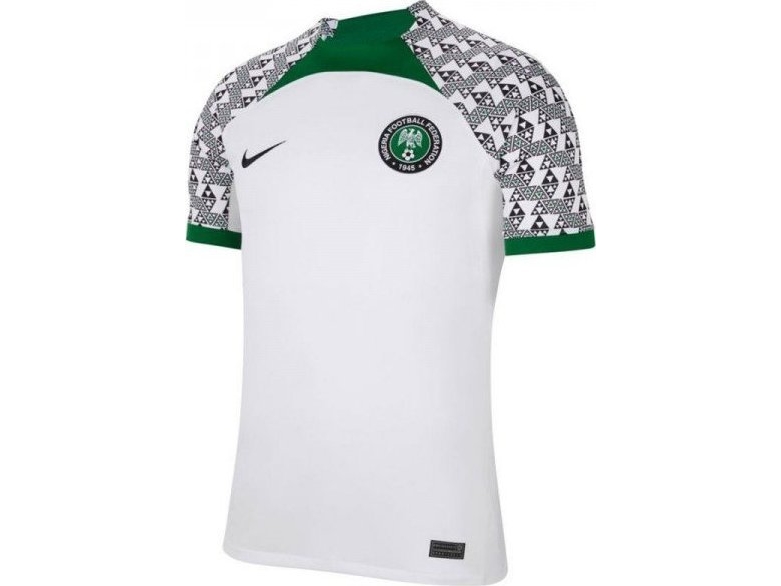 Nike Nigeria Stadium JSY Bortatröja DN0695 100 | Sport & Träning - Sportskläder - Fotbollskläder | GameStuff