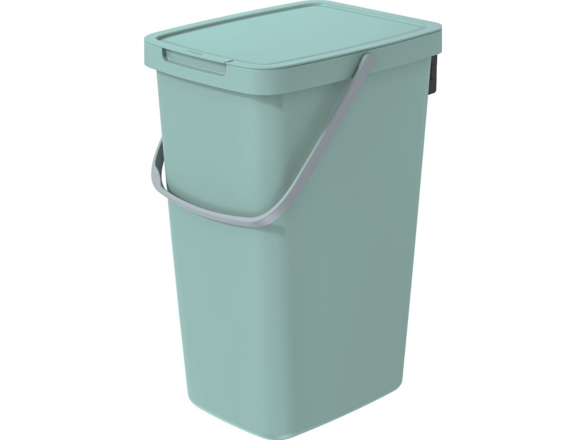 Prosperplast Papperskorg SYSTEMA Q - ljusgrön 20 l. Keden | Rengöring - Avfallshantering - Hinkar & tillbehör | GameStuff
