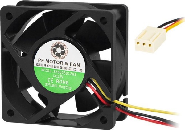 Puhallus 85-607# Tuuletin 60x25 12v 6025d12 liukusäädin