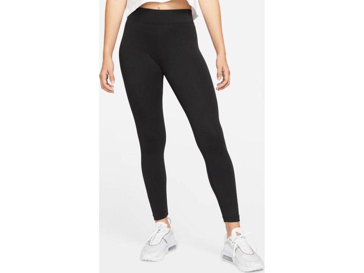 Nike Sportswear Mid-Rise Leggings För Kvinnor Dd5848 010 Dd5848 010 Svart Xs