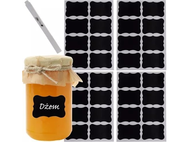 Malatec Självhäftande etiketter + penna Malatec 21643 | Papper & Emballage - Övriga papper | GameStuff