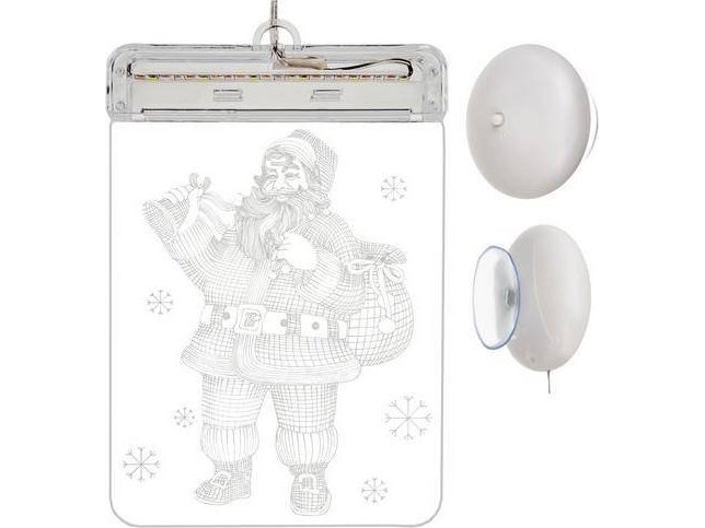 Malatec juledekoration med lys