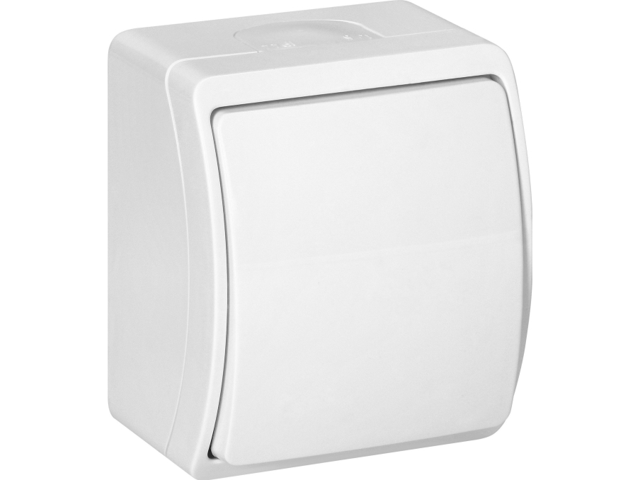 Orno enfasig kopplingsdosa/anslutning n/t AQUATIC, IP44, vit | N - A | GameStuff