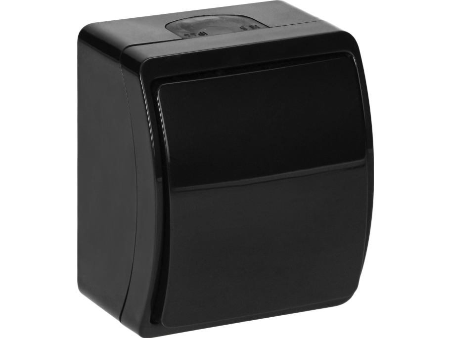 Orno enpolig koppling n/t AQUATIC, IP44, svart | N - A | GameStuff