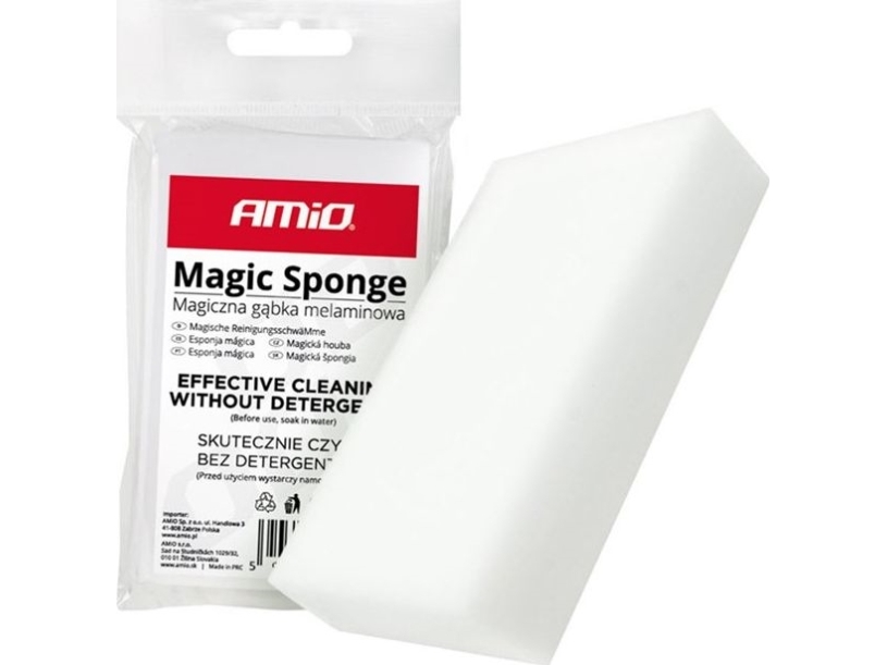 AMiO magisk melaminsvamp för hårda ytor AMiO MS-01 | Bilvård & Biltillbehör - Exteriör Bilvård - Tvätttillbehör | GameStuff