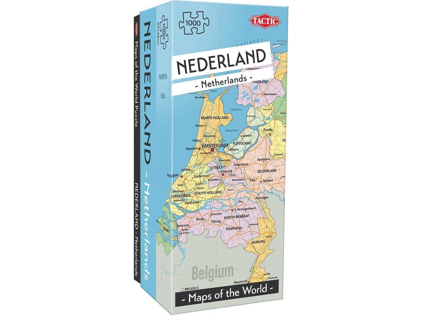 Tactic Puzzle 1000 Weltkarte: Holland