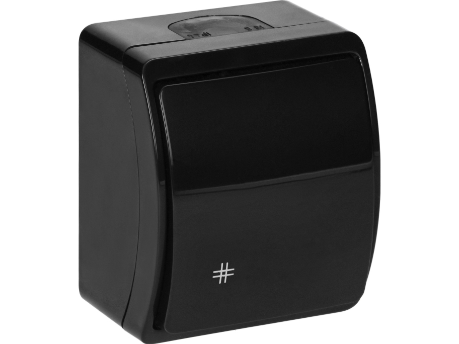 Orno krysskoppling n/t AQUATIC, IP44, svart | N - A | GameStuff