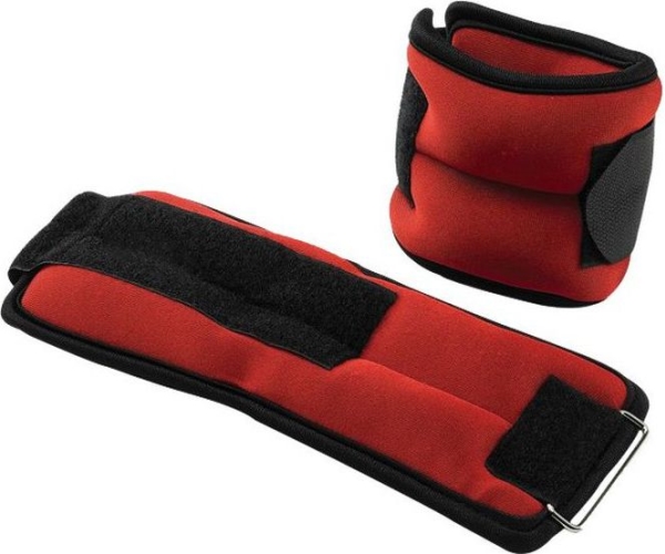 Victoria Sport håndleds-/ledstøtter EB FIT 4 kg (2 x 2 kg), str. one size, rød