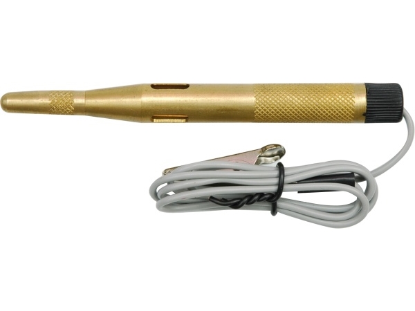 Vorel Bilspændingstester 6-24V, Messing, 110 Mm (65270)