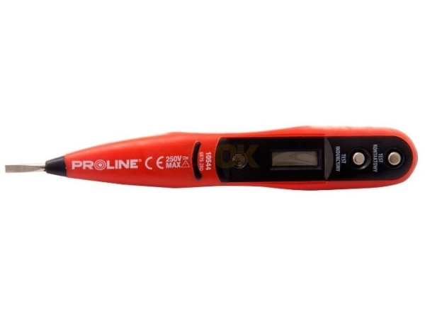 Pro-Line elektrisk prøver med diode spændingsindikator 250V (10544)