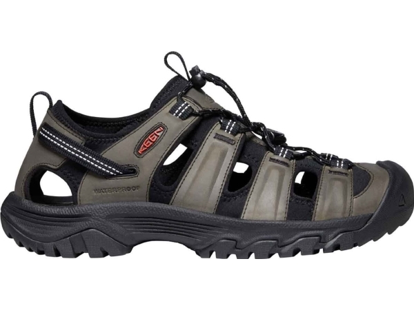 Keen Sandaler til mænd Targhee III Sandal Grå/Sort str. 44 (1022428)
