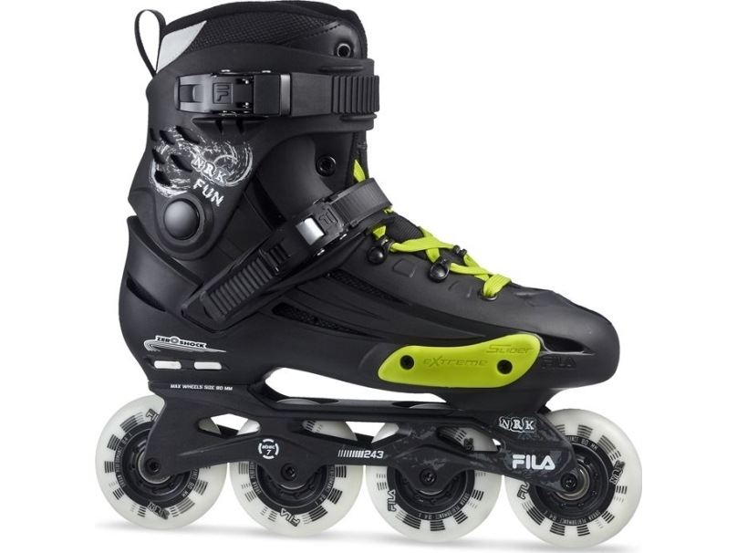 Fila Nrk Fun Freestyle Rollschuhe Schwarz Gr. 42