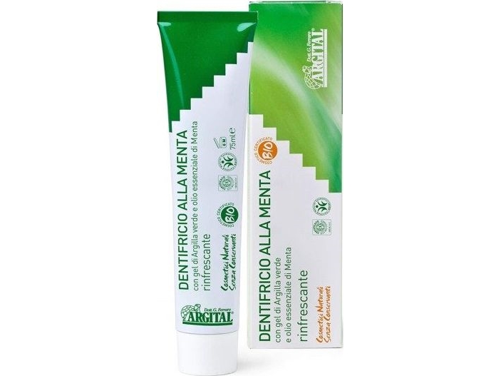 Argital Virkistävä hammastahna mintulla ja vihreällä savigeelillä