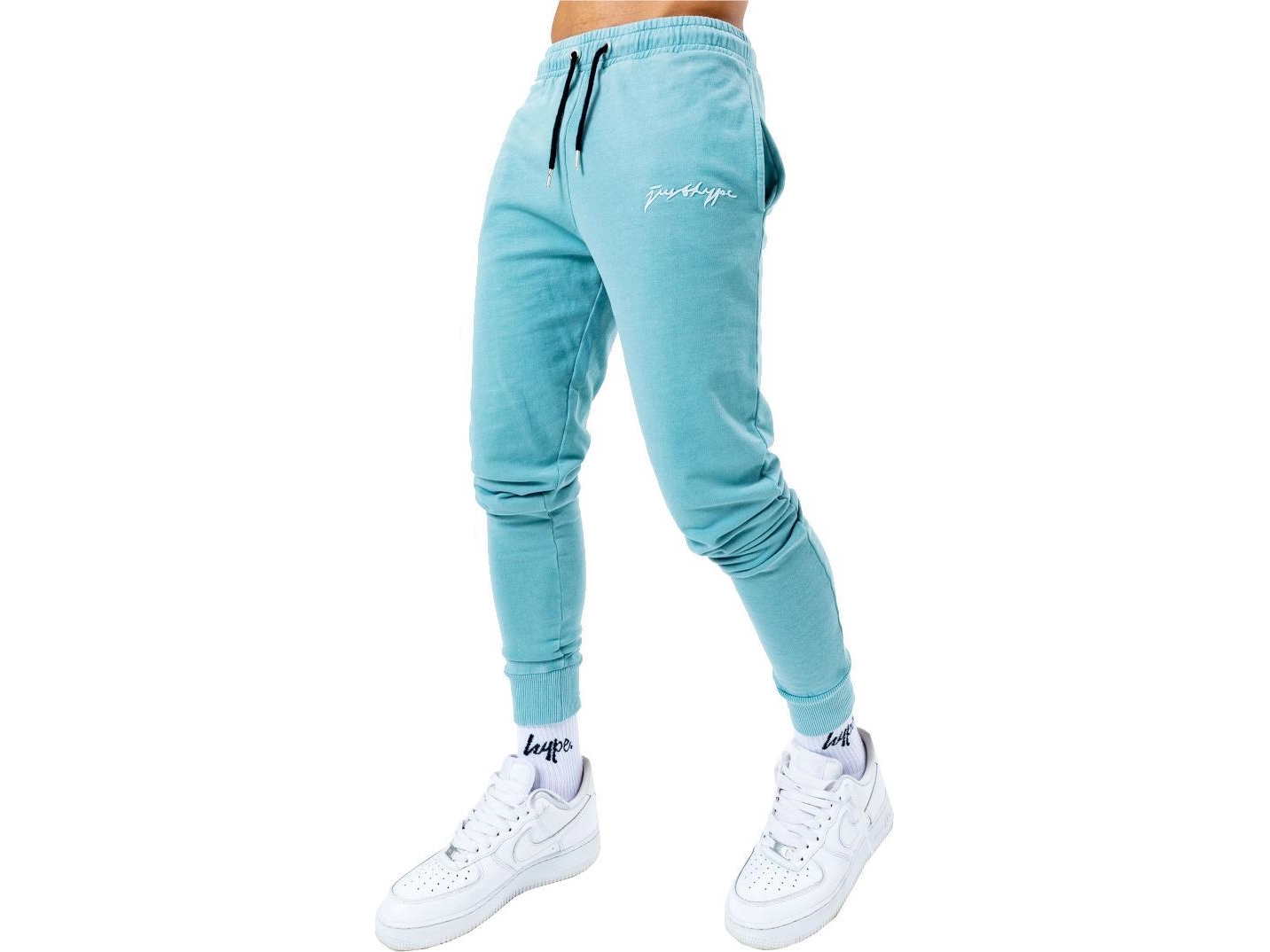 Justhype Justhype Acid Wash Joggers TWLR-138 Sininen L