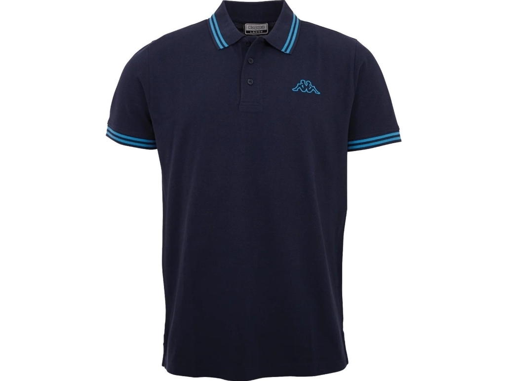 Kappa Poloshirt 709361-19-4024 Marineblå L