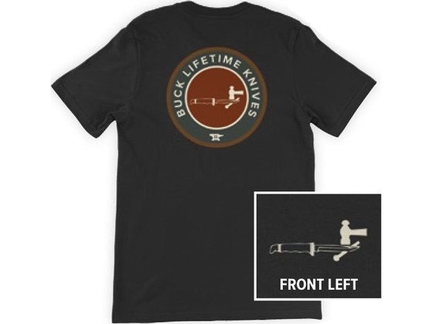 Buck Knives Tshirt Buck Lifetime Knives Tee 13225 rozmiar M