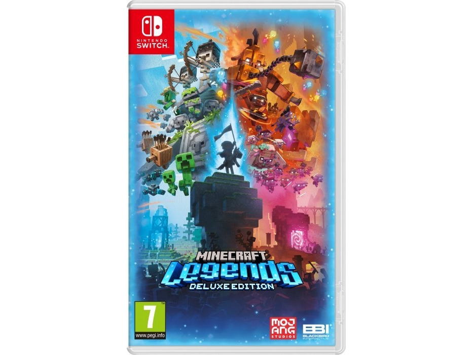 Nintendo Minecraft Legends Deluxe Edition, Nintendo Switch, E10+ (Kaikki 10+)