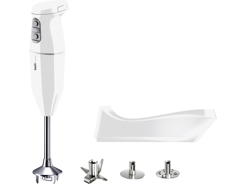 Bamix Cordless Plus Kabelloser Stabmixer, Weiß
