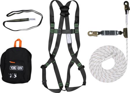 Ox-On Basic-Absturzsicherungsset (Komplett) In Tasche, Geeignet Z.B. Für Dacharbeiten.