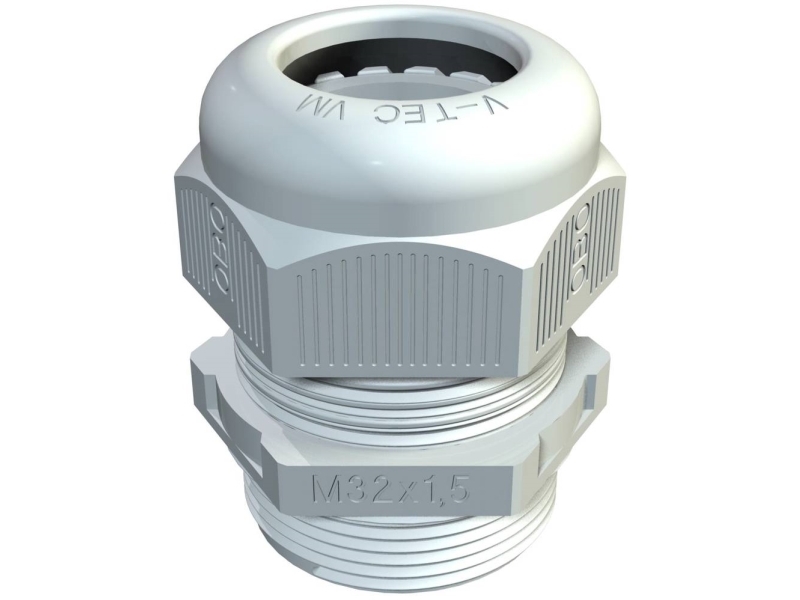 OBO Bettermann V-TEC VM25 LGR 2022868 Kabelgenomföring 1,5 mm Plast , PA Ljusgrå 1 st