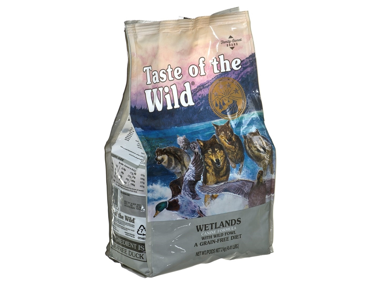 Taste of the Wild Wetlands Canine med kød fra vilde fugle 2 kg