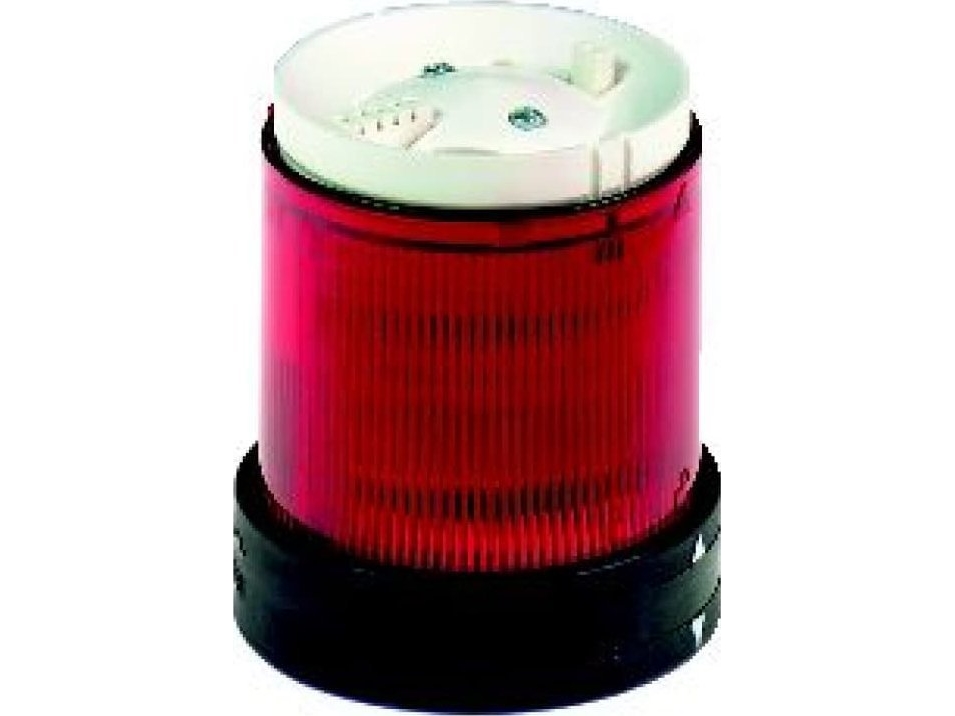 Lysenhed XVB vilkku 24V AC/DC rød