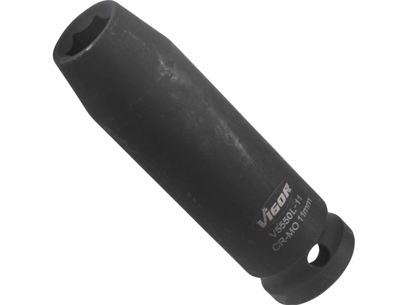 Vigor V5550l-11, Sokkel, 1/2", Metric, 1 Hoved(Er), 10 Mm, Mat