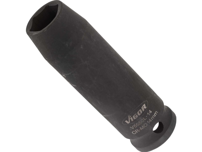 Vigor V5550l-14, Sokkel, 1/2", Metric, 1 Hoved(Er), 14 Mm, Mat