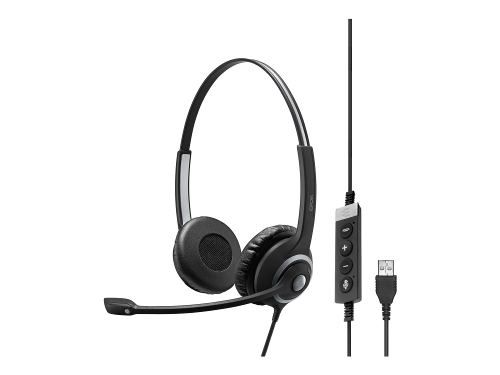 Epos Sennheiser Impact Sc 260 Usb Ms Ii Beidseitig Direktes Usb-Skype Mit Inline-Anrufsteuerung