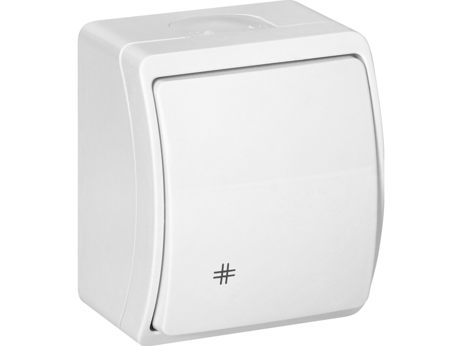 Orno korskoppling n/t AQUATIC, IP44, vit | N - A | GameStuff