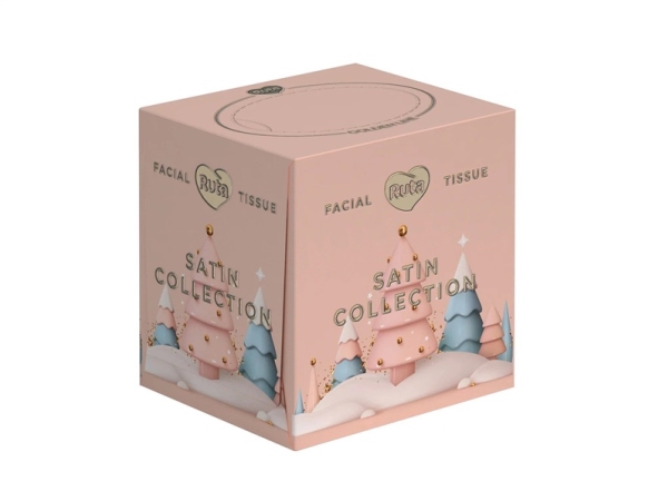 Tissue Ruta 80Stück 2L Weißer Würfel