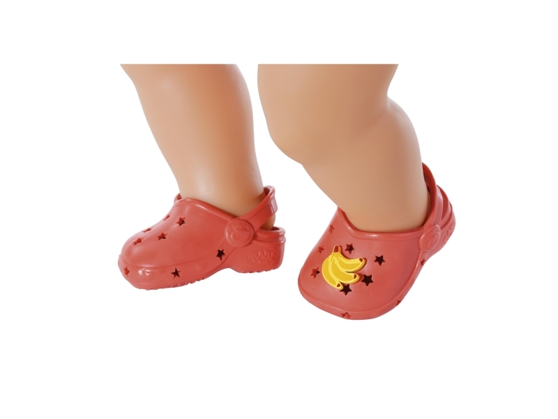 Baby Born Holiday Shoes W Pins 4Ass.43Cm Assorteret