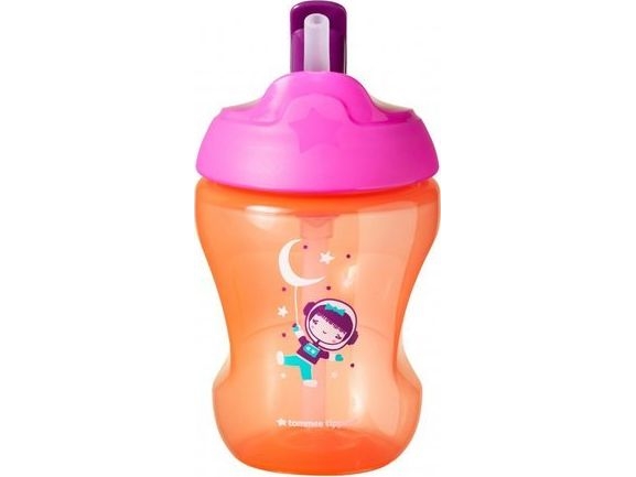 Tommee Tippee Mug With A Retractable Straw 7M + Tommee Tippee Universal