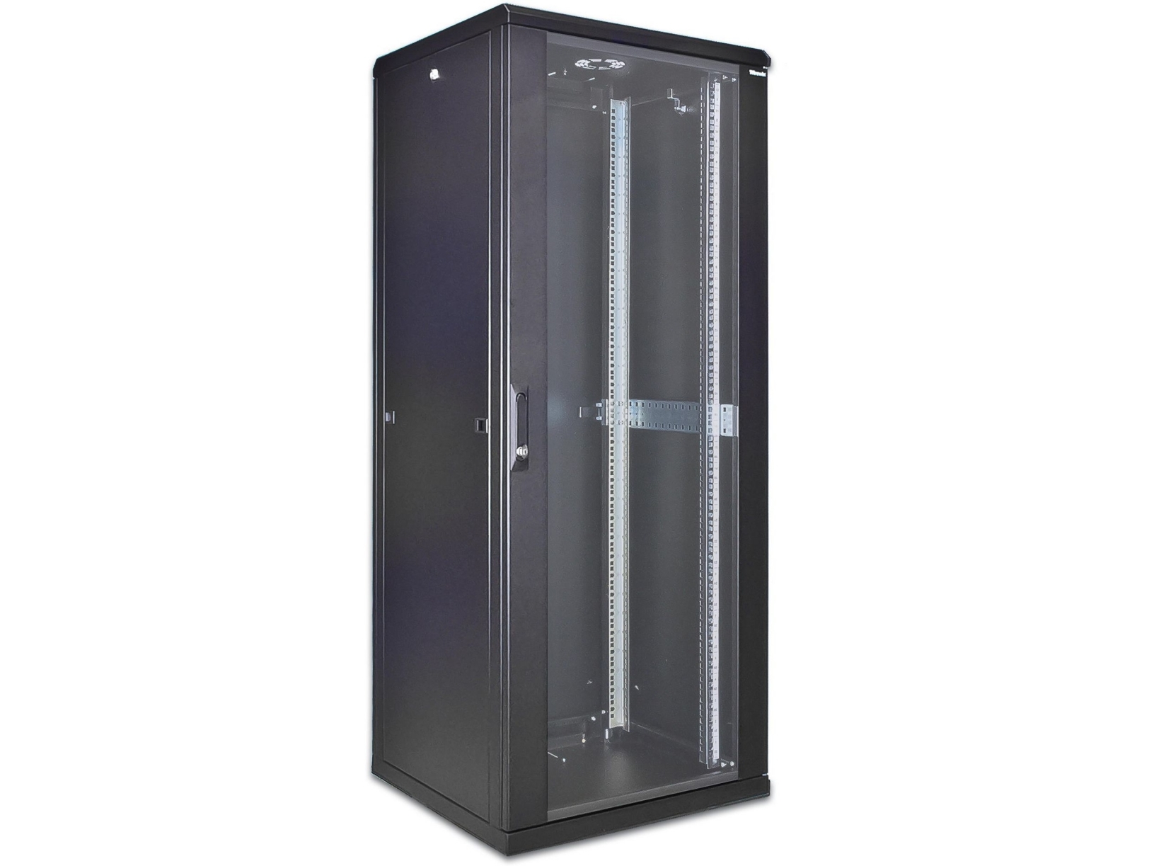 Wirewin Cab 42U Fritstående Rack Sort (Cab 600X1000x42u Bl)