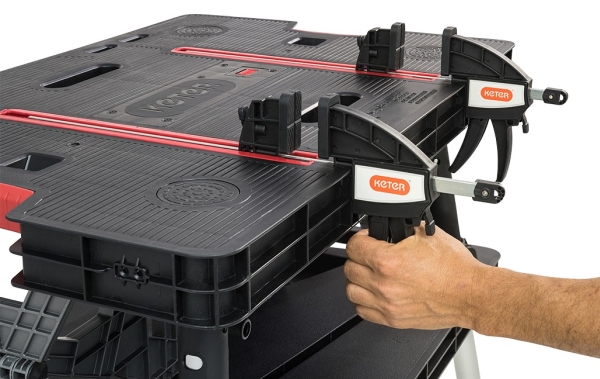 Keter 237005 Zusammenklappbare Werkbank 55 X 85 Cm