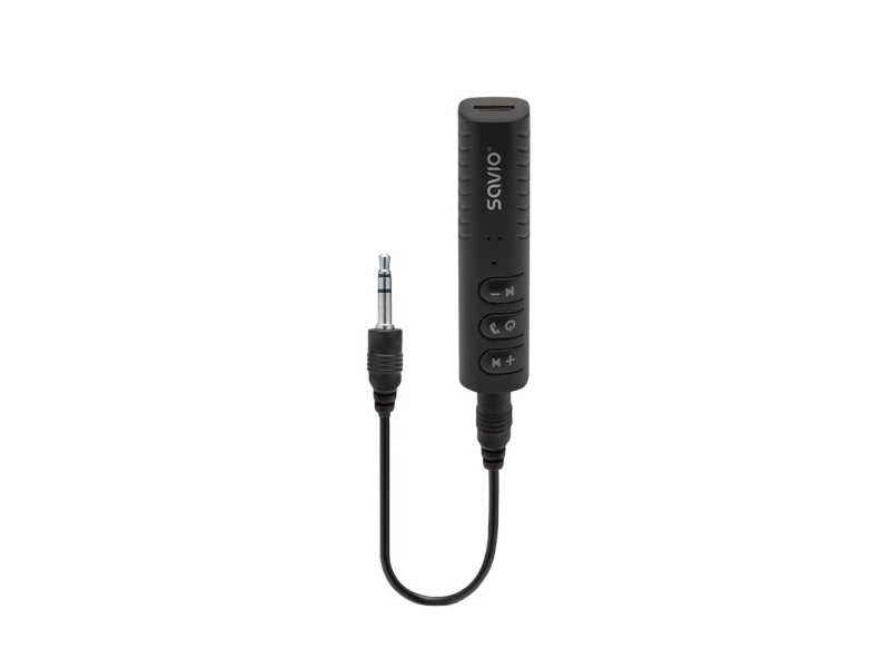Savio sändare TR-11/audiomottagare Jack 3,5mm svart | Tele & GPS - Mobil tillbehör - Headset / Handsfree | GameStuff