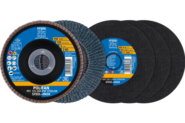 Pferd 69198298, Sæt, Rustfrit Stål, Stål, 12,5 Cm, Alle Mærker, Fladcenter, 2,22 Cm