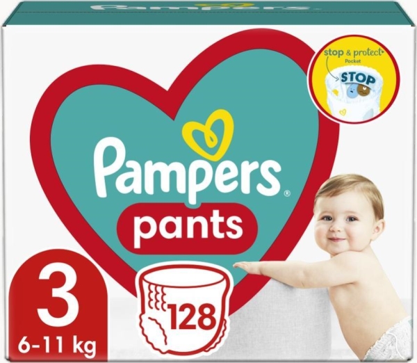 Pampers-Hosen Junge/Mädchen 3 128 Stück