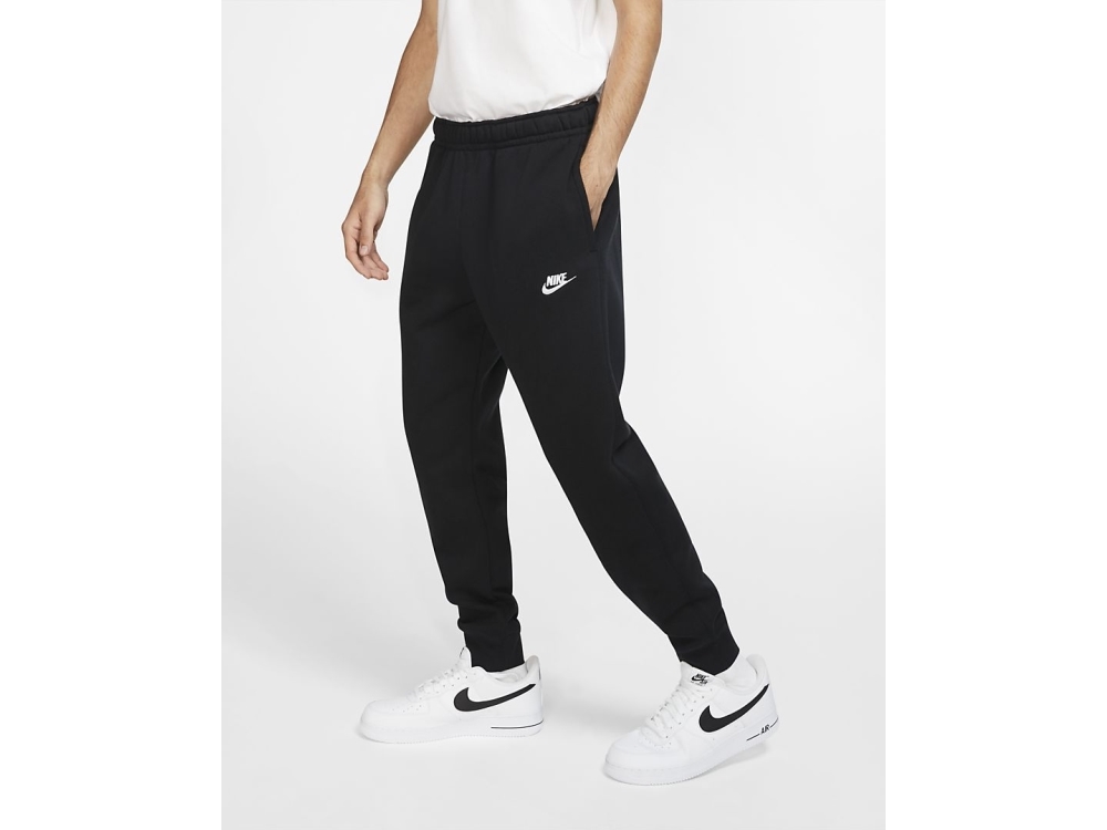 Sportswear Club Fleece Joggers, joggebukse herre BLACK/BLACK/WHITE