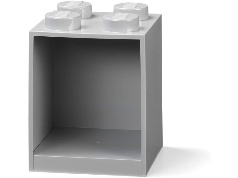 Room Copenhagen Lego Regal Brick 4 Shelf 41141740 (Light Grey)