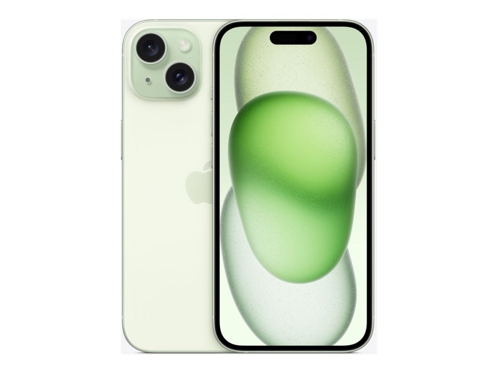 Apple Iphone 15 - 5G Smartphone - Dual-Sim / Intern Hukommelse 256 Gb - Oled-Skærm - 6.1" - 2556 X 1179 Pixels - 2X Bagkameraer 48 Mp, 12 Mp - Front