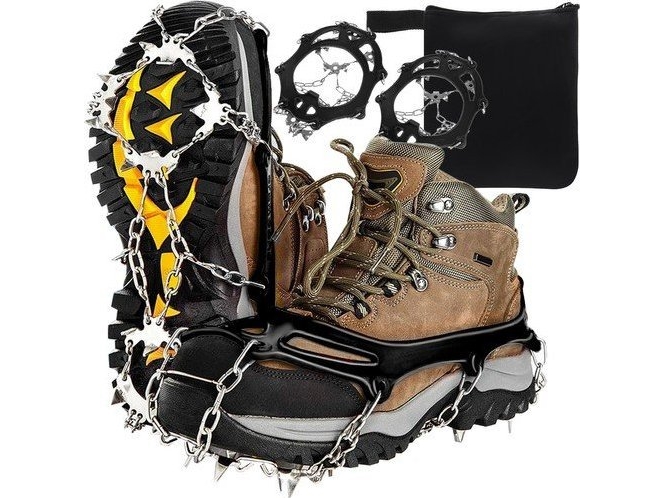 Trizand Crampons For Shoes/Anti-Slip Spikes Size 44-47