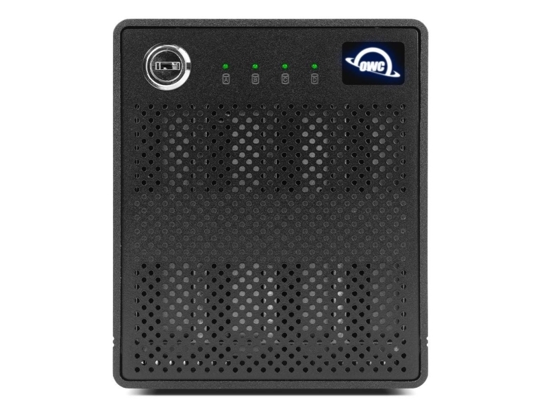 OWC ThunderBay 4 mini, HDD-hölje, 2.5, SATA, Serial ATA II, Serial ATA III, 40 Gbit/s, USB-anslutning, Svart | Datorkomponenter - Hårddisk & Lagring - Kabinett & docking | GameStuff