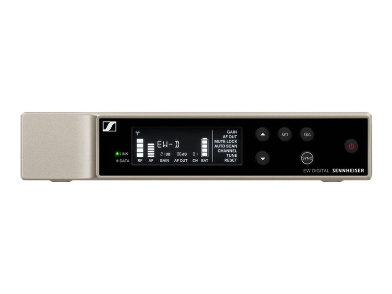 Sennheiser Ew-D Em (Q1-6) - Modtager For Kropspakkesender, Håndholdt Sender - For Evolution Wireless Digital