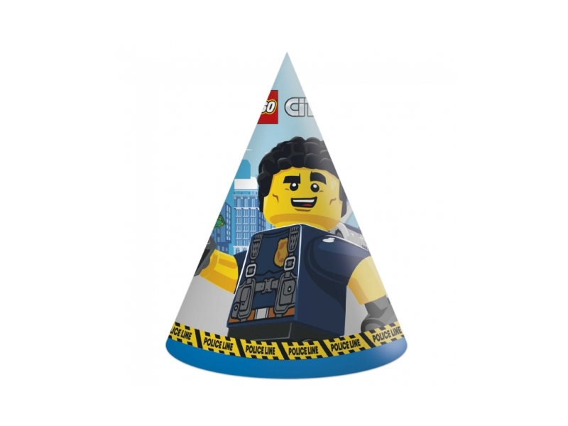 Lego City Party Hatte