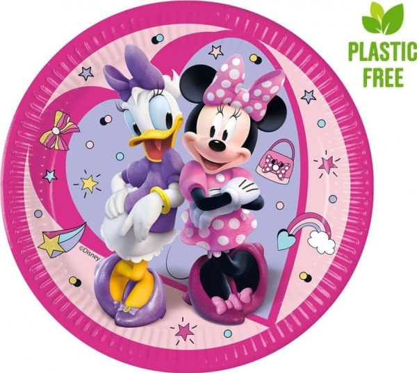 Disney Minnie Junior Paptallerkner 23 Cm