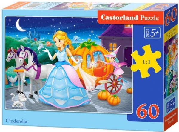 Castorland Cinderella, 60 Elemente (06908)