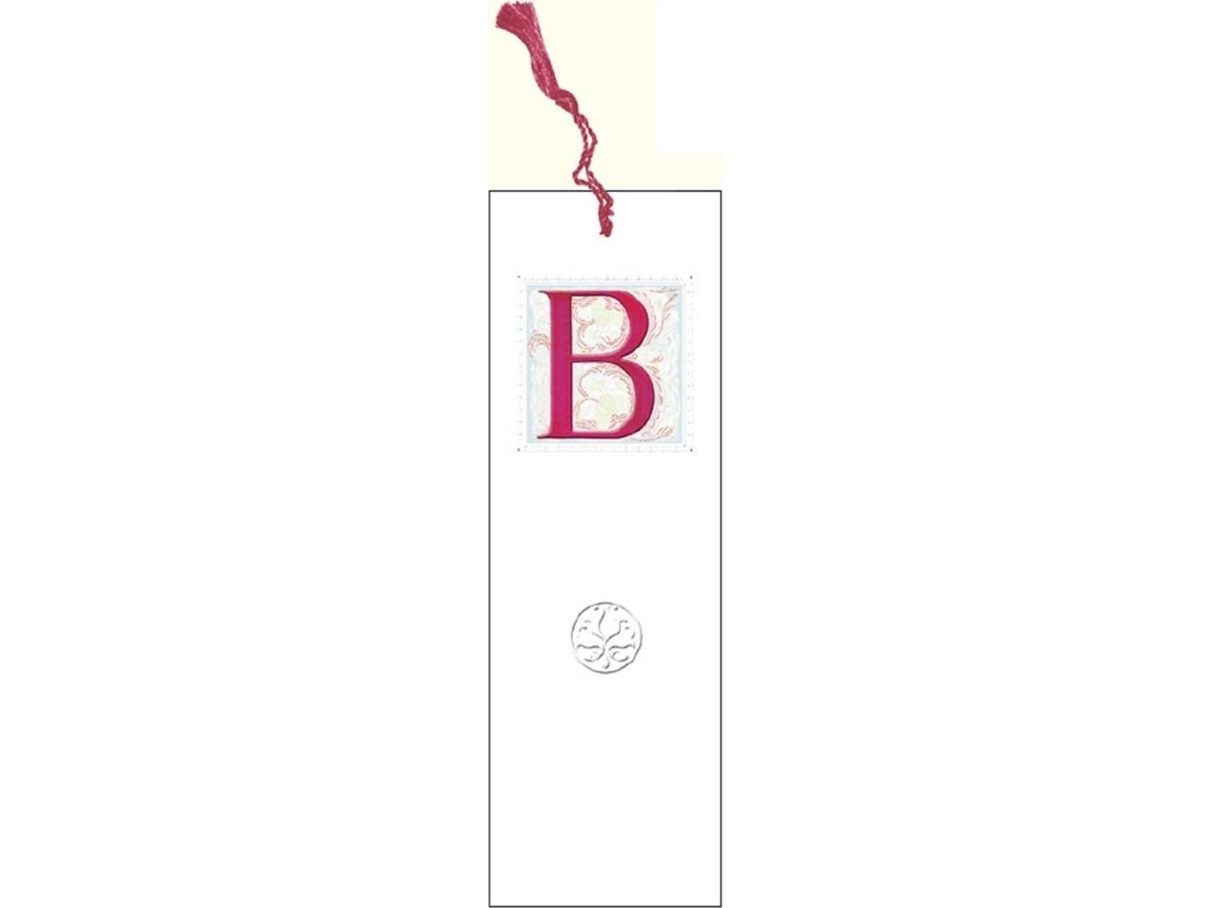 DaVinci bogmærke med anagram bogstav B
