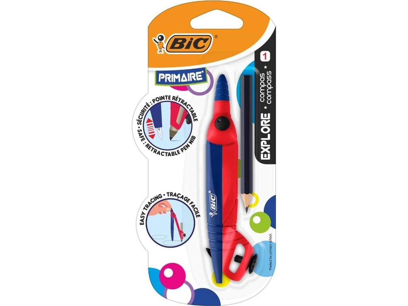 Bic Cyrkiel Explore With A Pencil, Blister Bic