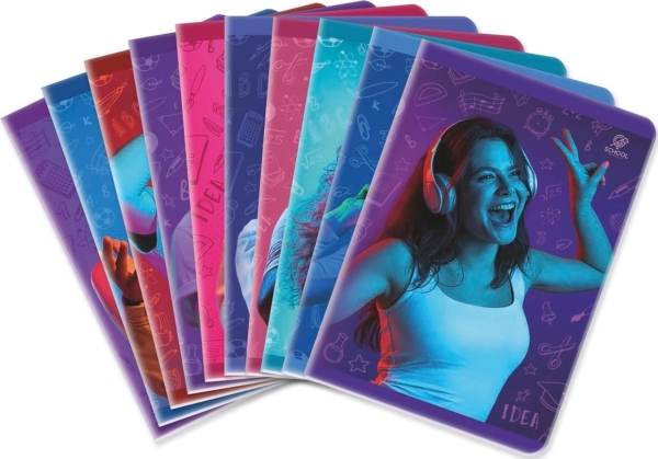 Elanders Notizbuch A5/32K Linie Young &Amp Singing (10Pcs) |